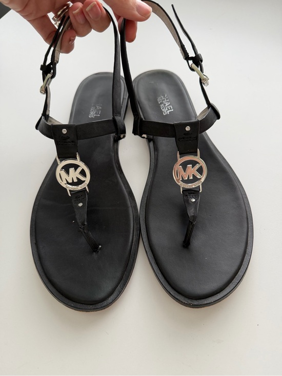 Michael Kors Shoes - Michael Kors Leather Thong Sandals